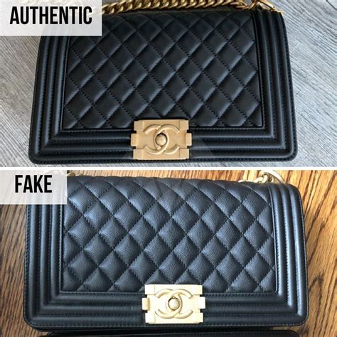 chanel boy original vs fake|real chanel boys bags.